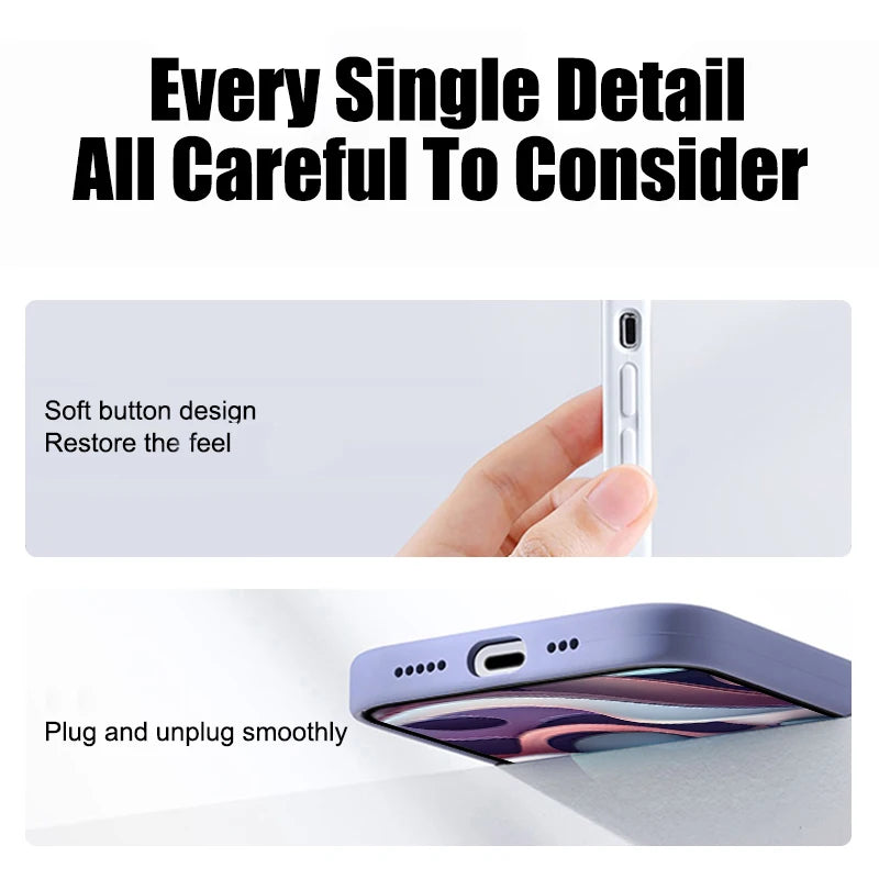 Upgrade 2IN1 Suction Cup Bracket Phone Case For iPhone 16 15 11 12 13 14 17 Pro Max Plus  AIR Cases Shockproof Cover Accessories