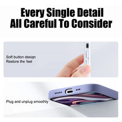 Upgrade 2IN1 Suction Cup Bracket Phone Case For iPhone 16 15 11 12 13 14 17 Pro Max Plus  AIR Cases Shockproof Cover Accessories