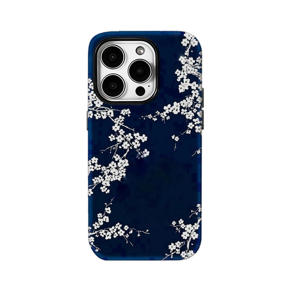 Midnight Blossom IPhone17 Must-Haves Phone Case for IPhone 17 16 15 14 13 12 11 Pro Max Plus Double-layer Back Cover