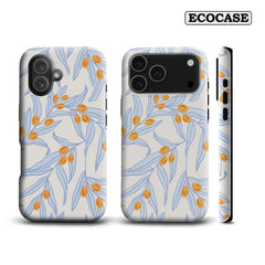 Olive Branch Pattern IPhone17 Must-Haves Phone Case for IPhone 17 16 15 14 13 12 11 Pro Max Plus Double-layer Back Cover