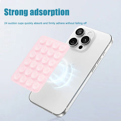 Upgrade 2IN1 Suction Cup Bracket Phone Case For iPhone 16 15 11 12 13 14 17 Pro Max Plus  AIR Cases Shockproof Cover Accessories