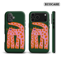 Playful Spotted Cat IPhone17 Must-Haves Phone Case for IPhone 17 16 15 14 13 12 11 Pro Max Plus Double-layer Back Cover