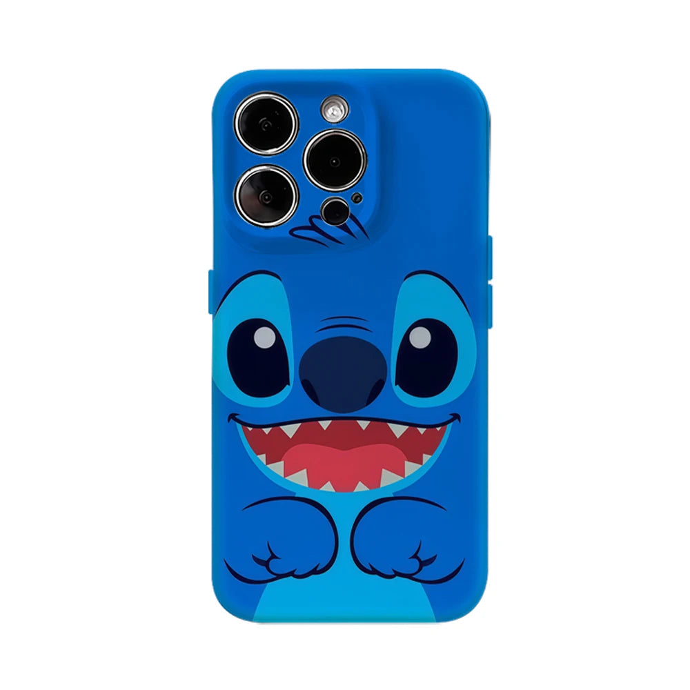 Cute Stitch IPhone17 Must-Haves Phone Case for IPhone 17 16 15 14 13 12 Pro Max Plus Double-layer Back Cover