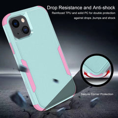 3 Layer Case for iPhone17 16 15 14 13 Pro Max Mini 12 11 7 8 Plus XS Max XR Luxury Armor Shockproof Soft Bumpers Hard Cover