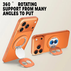 360° Rotating For Magsafe Fold Lazy Desktop Cute Panda Holder For iPhone 16 17 Pro Max Samsung Xioami Magnetic Ring Phone Holder