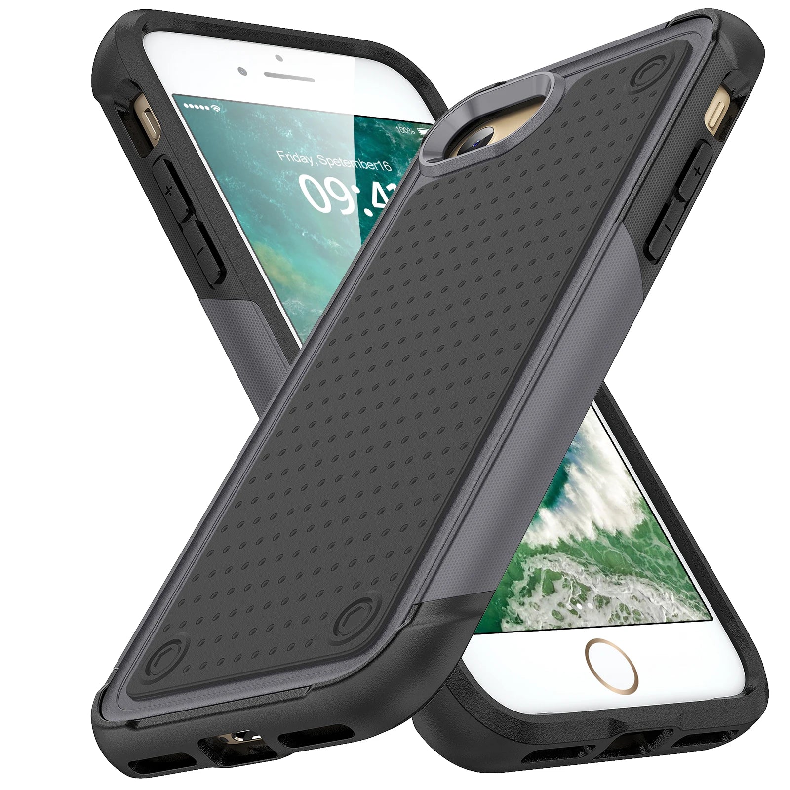 Fit iPhone SE 2020 2022 Case, Shockproof Durable Sturdy Slim Protective Case For iPhone 7/8,iPhone 7 Plus/8 Plus