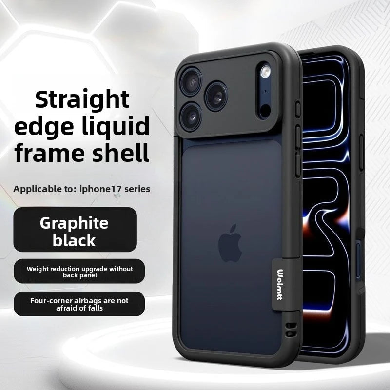 Colorful Soft Silicone Edge Bumper Frame Case For IPhone 17 Pro Max Air 16 15 14 Plus 13 12 5G Lens Protection  Shockproof Cover