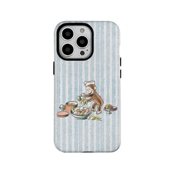 Lovely Cartoon C-Curious Georges Phone Case for iPhone 16 15 14 13 12 11 Pro Max Plus Luxury Double-layer Back Cover