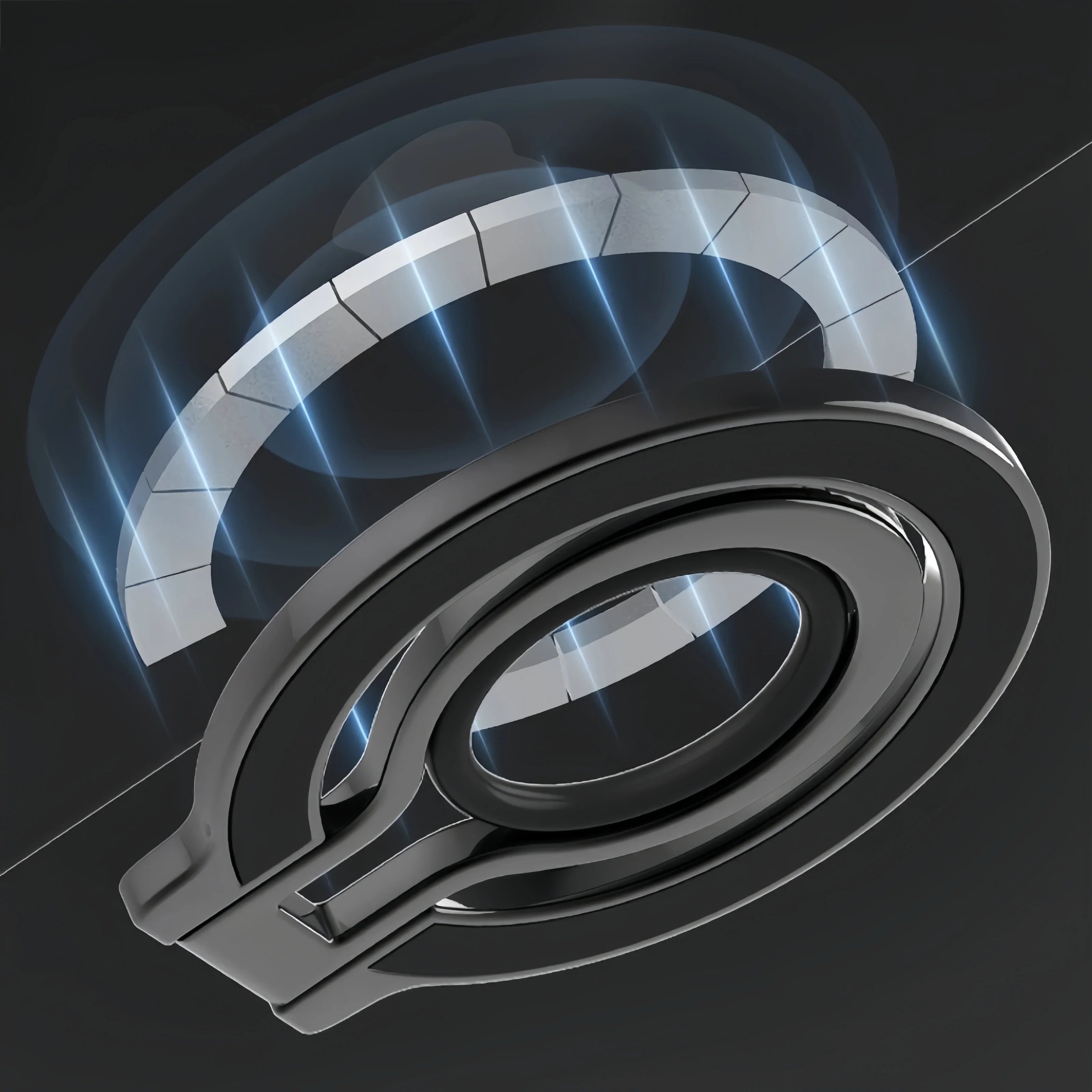 360 °  Rotating Magnetic Ring Buckle Phone Holder Fixed Strong Magnetic Adsorption Portable for iPhone 17 16 15 14