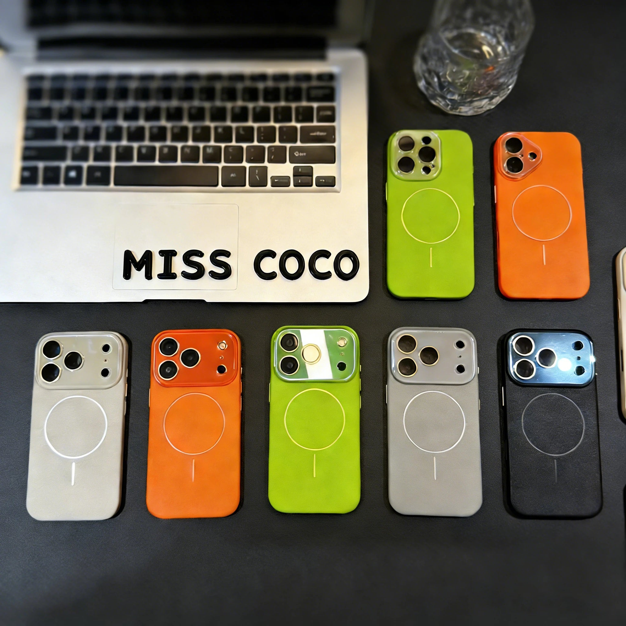 for Magsafe Case for iPhone 17 Air 15 16 14 13 Pro Max Natural Cowhide Lychee Leather Magnetic Protector Luxury Phone Back Cover