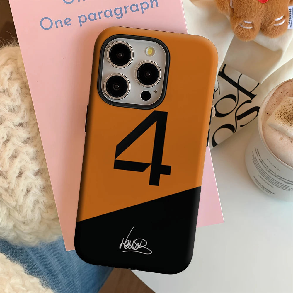 Lando Four Norris IPhone17 Must-Haves Phone Case for IPhone 17 16 15 14 13 12 11 Pro Max Plus Double-layer Back Cover