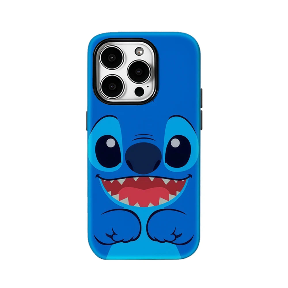 Cute Stitch IPhone17 Must-Haves Phone Case for IPhone 17 16 15 14 13 12 Pro Max Plus Double-layer Back Cover