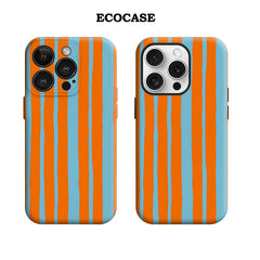 Orange & Sky Blue Hand IPhone17 Must-Haves Phone Case for IPhone 17 16 15 14 13 Pro Max Plus Double-layer Back Cover