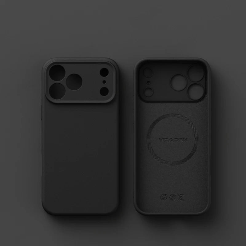 Matte Skin Liquid Silicone Case for Iphone 17 Pro Max Magnetic Magsafe Wireless Charging Candy Bumper for Iphone 17 Air 17pro