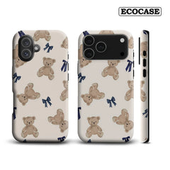 Teddy Bears and Bows IPhone17 Must-Haves Phone Case for IPhone 17 16 15 14 13 12 11 Pro Max Plus Double-layer Back Cover