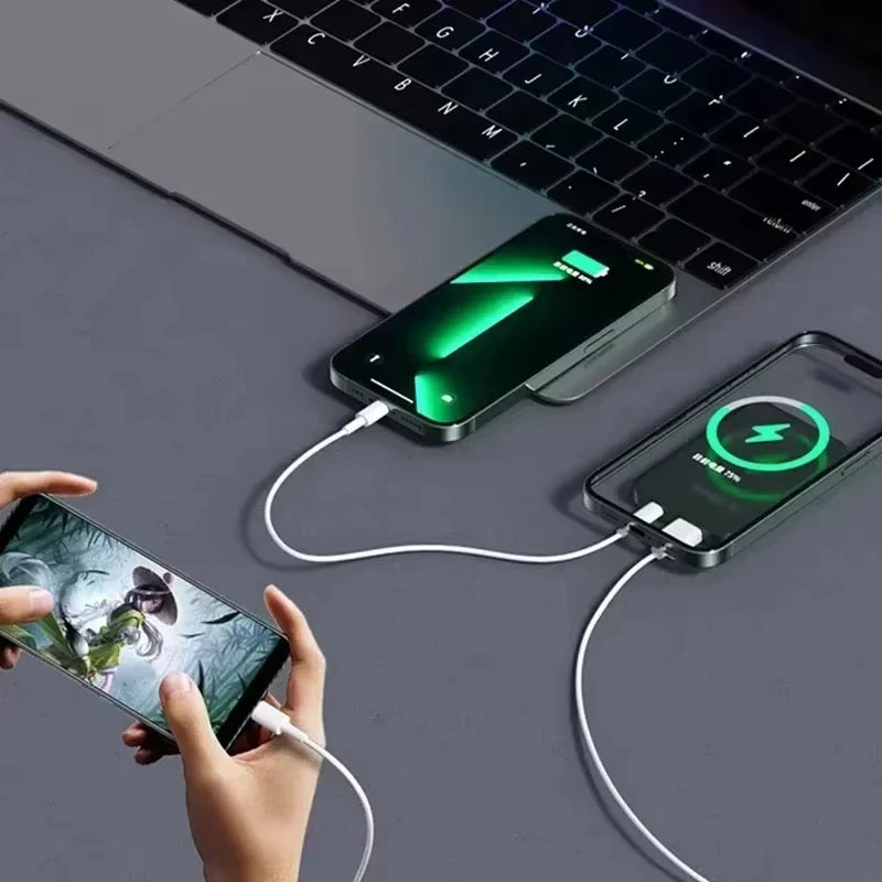 200000mAh Magnetic Power Bank Wireless Fast Charger for Magsafe Portable Auxiliary Battery Pack For iPhone Samsung Huawei