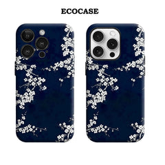 Midnight Blossom IPhone17 Must-Haves Phone Case for IPhone 17 16 15 14 13 12 11 Pro Max Plus Double-layer Back Cover