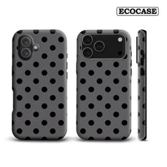 Classic Black Polka Dots IPhone17 Must-Haves Phone Case for IPhone 17 16 15 14 13 12 11 Pro Max Plus Double-layer Back Cover