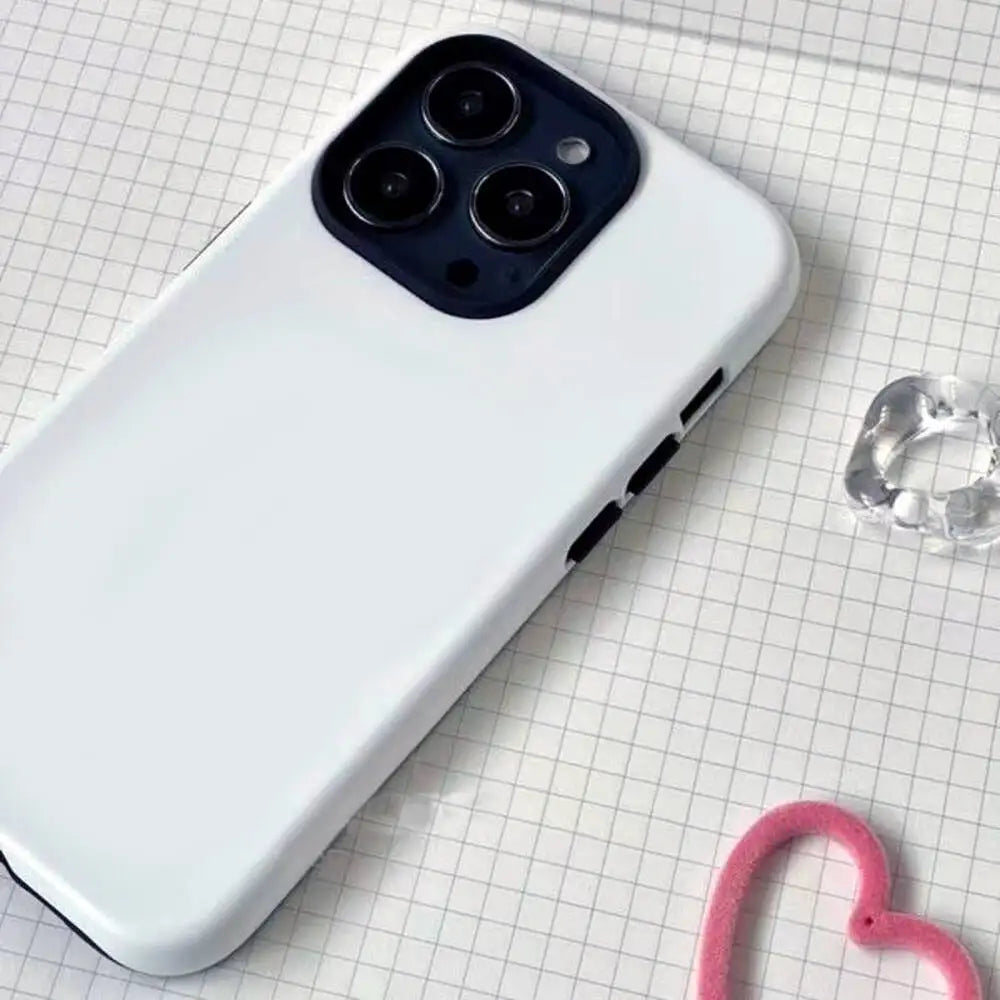 Mermaid Salad Cream Phone Case for iPhone 17 16e 16 15 14 13 12 11 X XS XR XSMAX 7 8 Air Pro Max Plus Luxury Double-layer