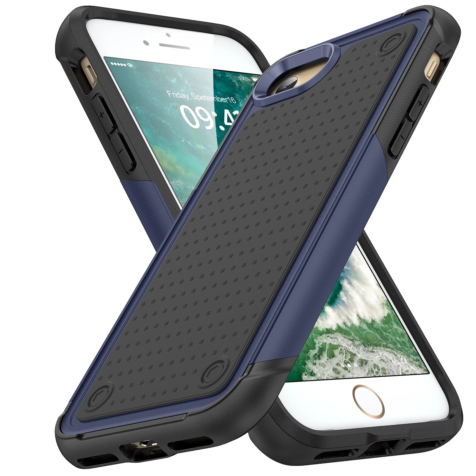 Fit iPhone SE 2020 2022 Case, Shockproof Durable Sturdy Slim Protective Case For iPhone 7/8,iPhone 7 Plus/8 Plus