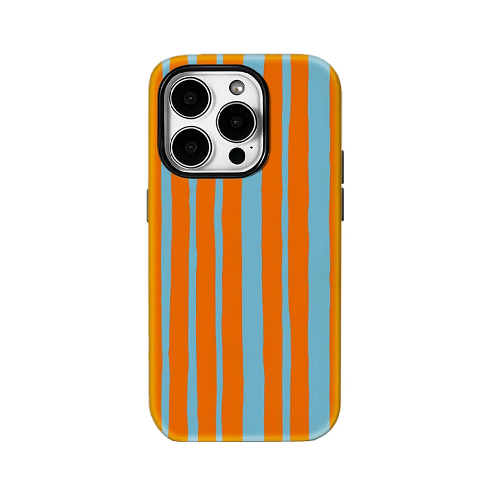 Orange & Sky Blue Hand IPhone17 Must-Haves Phone Case for IPhone 17 16 15 14 13 Pro Max Plus Double-layer Back Cover