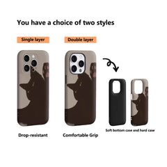 Black Cat Paws Out IPhone17 Must-Haves Phone Case for IPhone 17 16 15 14 13 12 Pro Max Plus Double-layer Back Cover