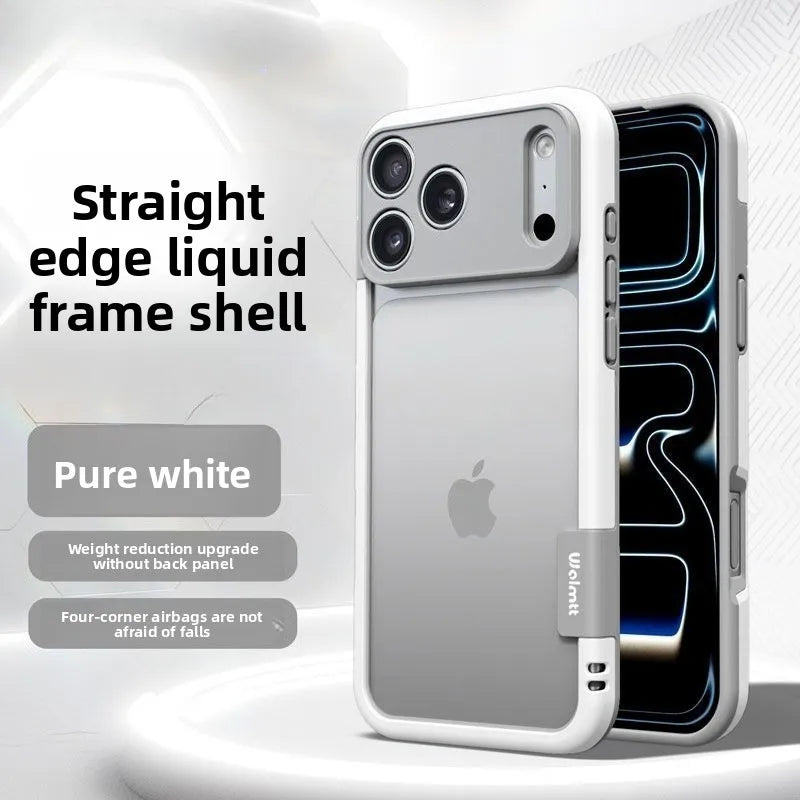 Colorful Soft Silicone Edge Bumper Frame Case For IPhone 17 Pro Max Air 16 15 14 Plus 13 12 5G Lens Protection  Shockproof Cover