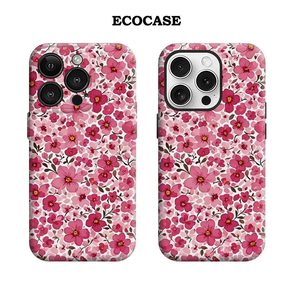 Blush Cherry Blossom IPhone17 Must-Haves Phone Case for IPhone 17 16 15 14 13 12 Pro Max Plus Double-layer Back Cover