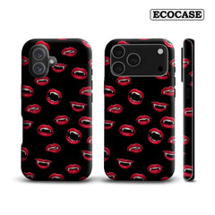 Vampire Lips Pattern IPhone17 Must-Haves Phone Case for IPhone 17 16 15 14 13 12 Pro Max Plus Double-layer Back Cover
